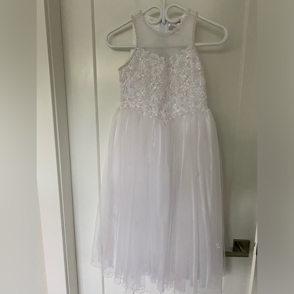 Flower Girl Dress Size 14 - Picture 1 of 5